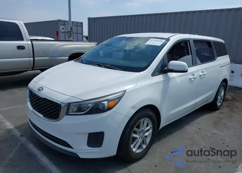 2016 Kia Sedona L from USA, damaged, VIN KNDMA5C1XG6184239